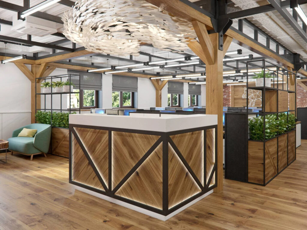 Economic benefits of biophilia in interior design for business - Znak